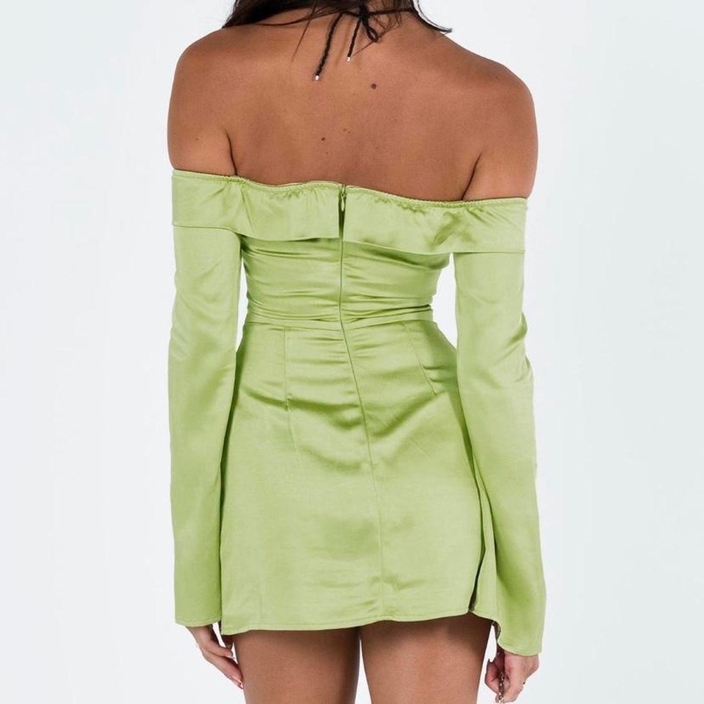 Princess Polly Mayla Green Corset Dress - Picture 3 of 6